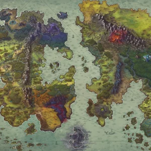 Map of Verdestia